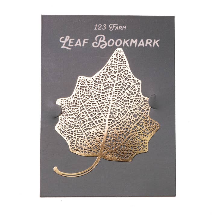 Metal Bookmark — Nature-Inspired Design