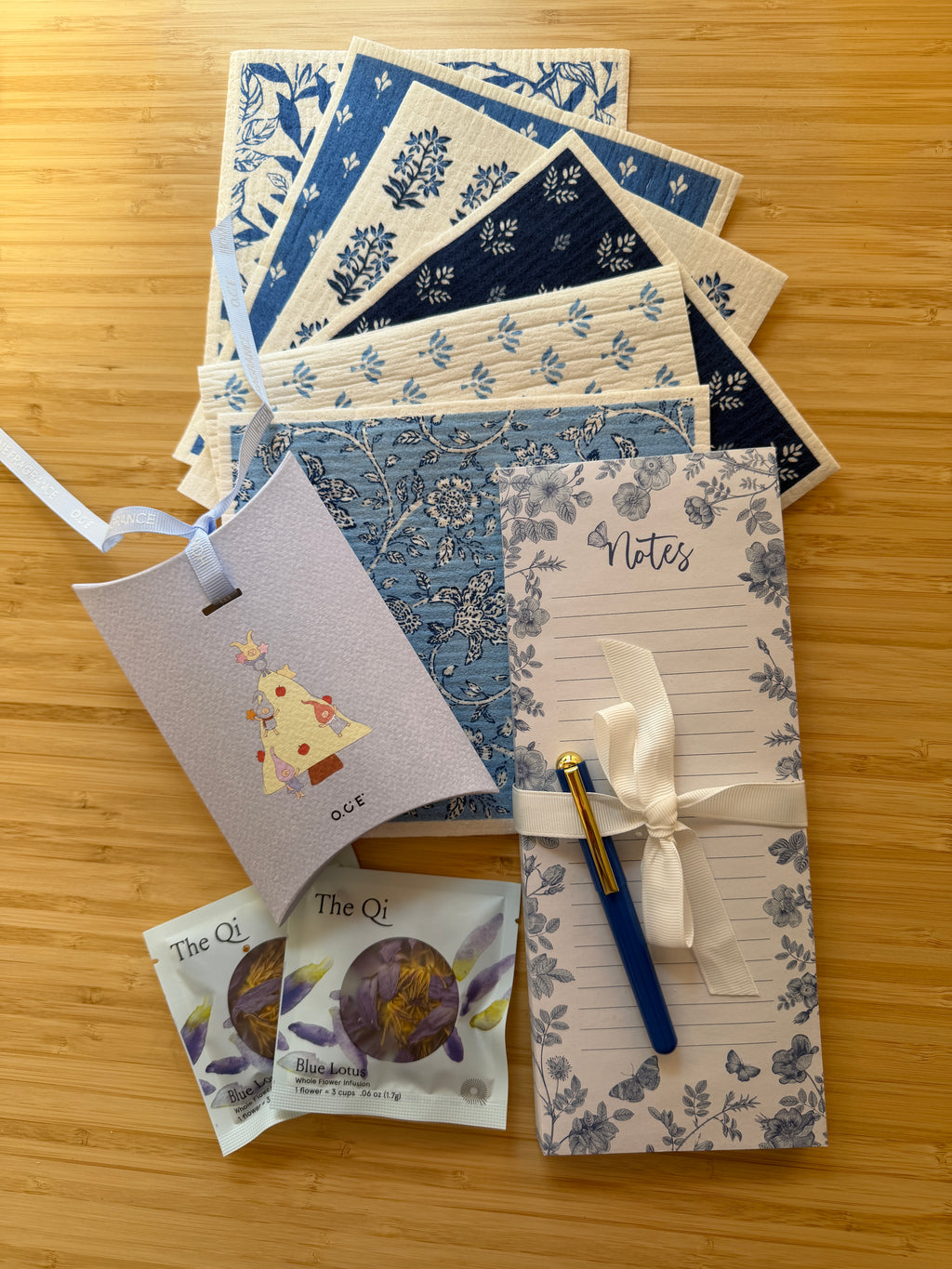 Blue & White Perfection — Housewarming & Hostess Gift Set