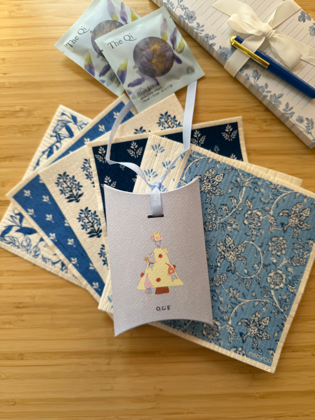 Blue & White Perfection — Housewarming & Hostess Gift Set