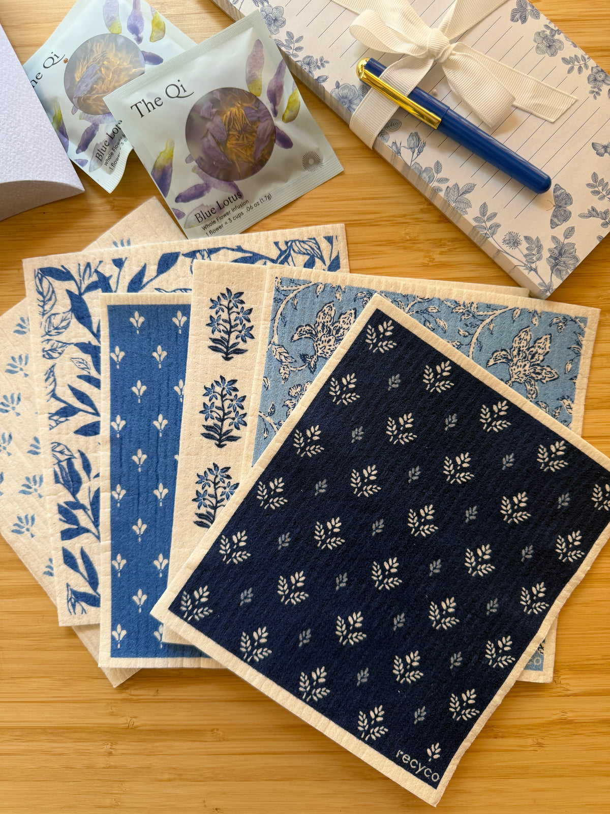 Blue & White Perfection — Housewarming & Hostess Gift Set