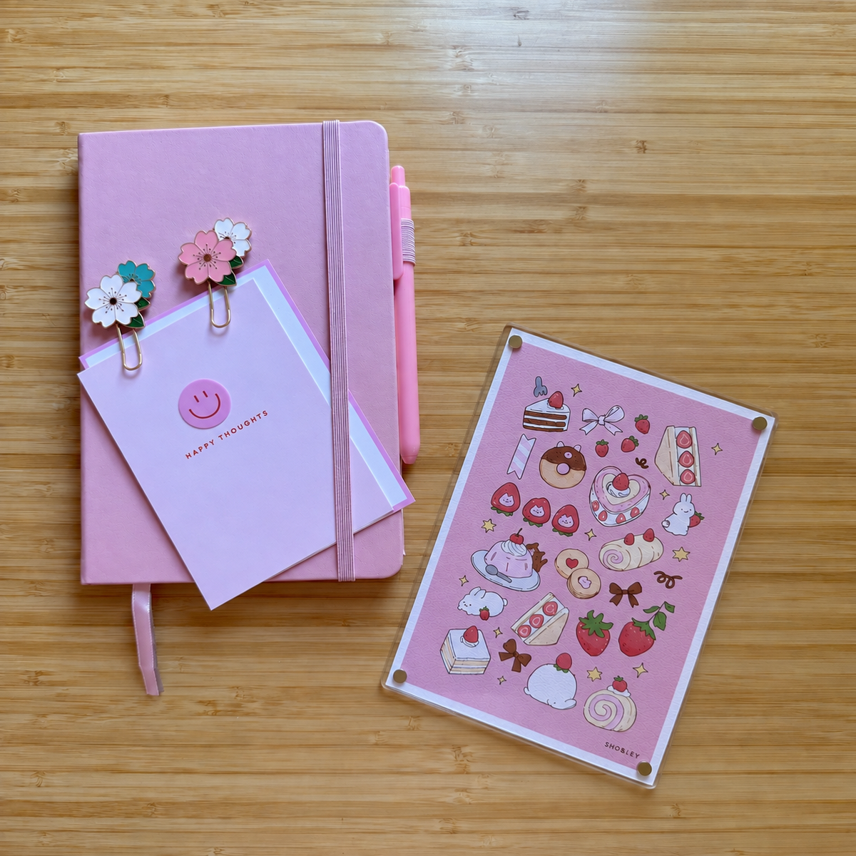 Strawberries & Stories : Stationery Gift Set