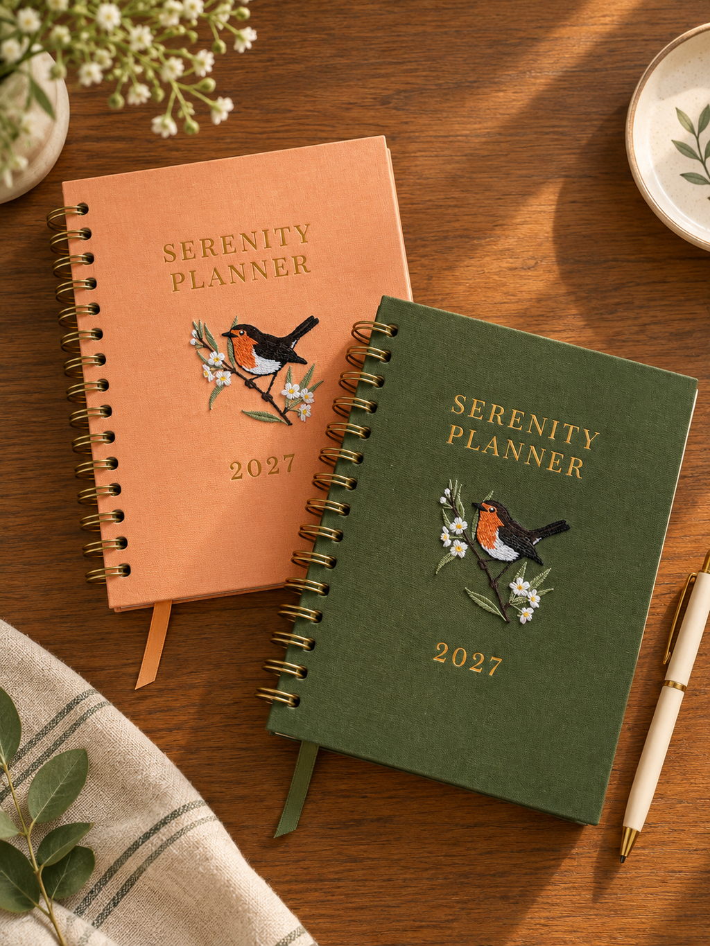 2027 Serenity Planner – Faith-Inspired Weekly & Monthly Planner