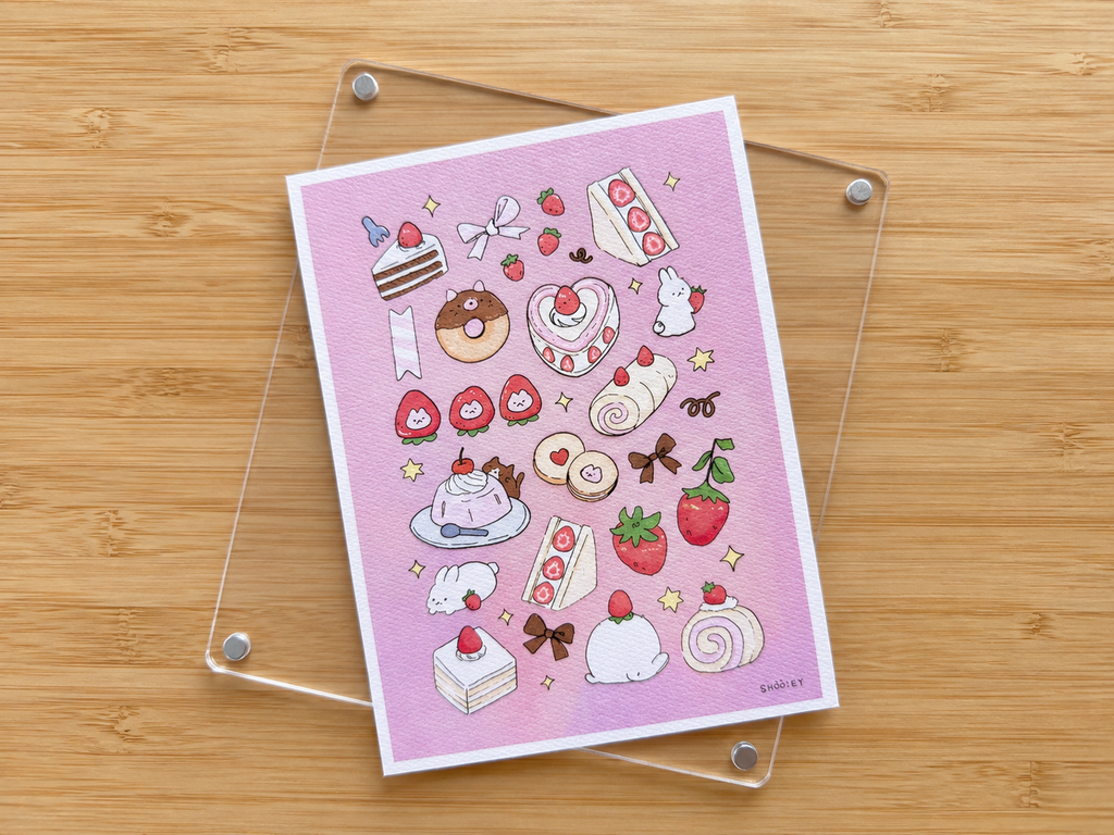 Strawberries & Stories : Stationery Gift Set