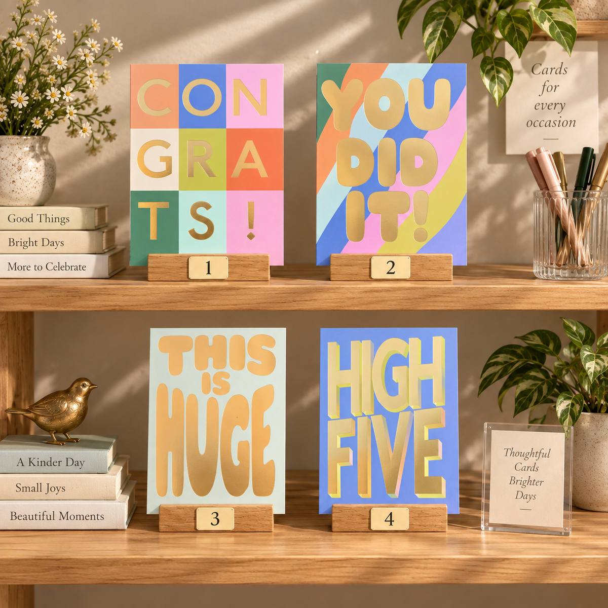 Congratulations Card — 8 Bold Designs to Choose From