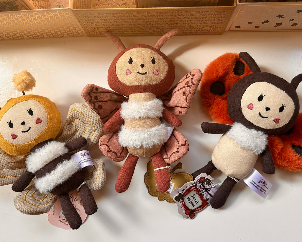 Handmade Plush Insect Friends