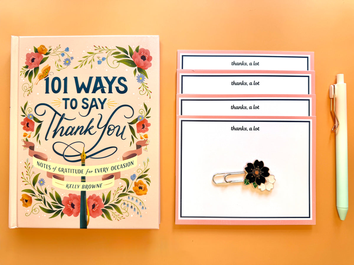 101 Ways to Say Thank You – Book & Card Gift Set