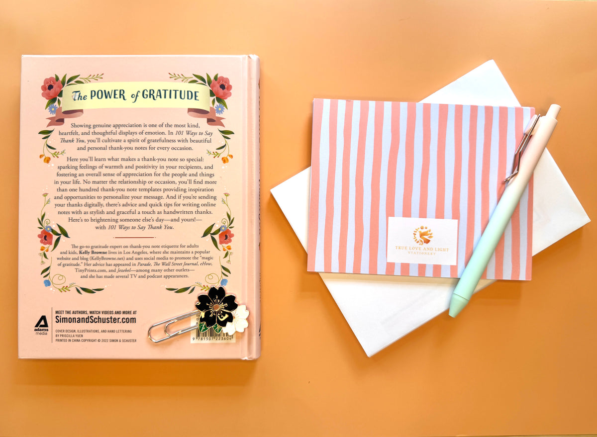 101 Ways to Say Thank You – Book & Card Gift Set