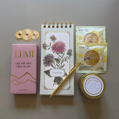 A Thoughtful Thank You – Stationery & Comforts Gift Set