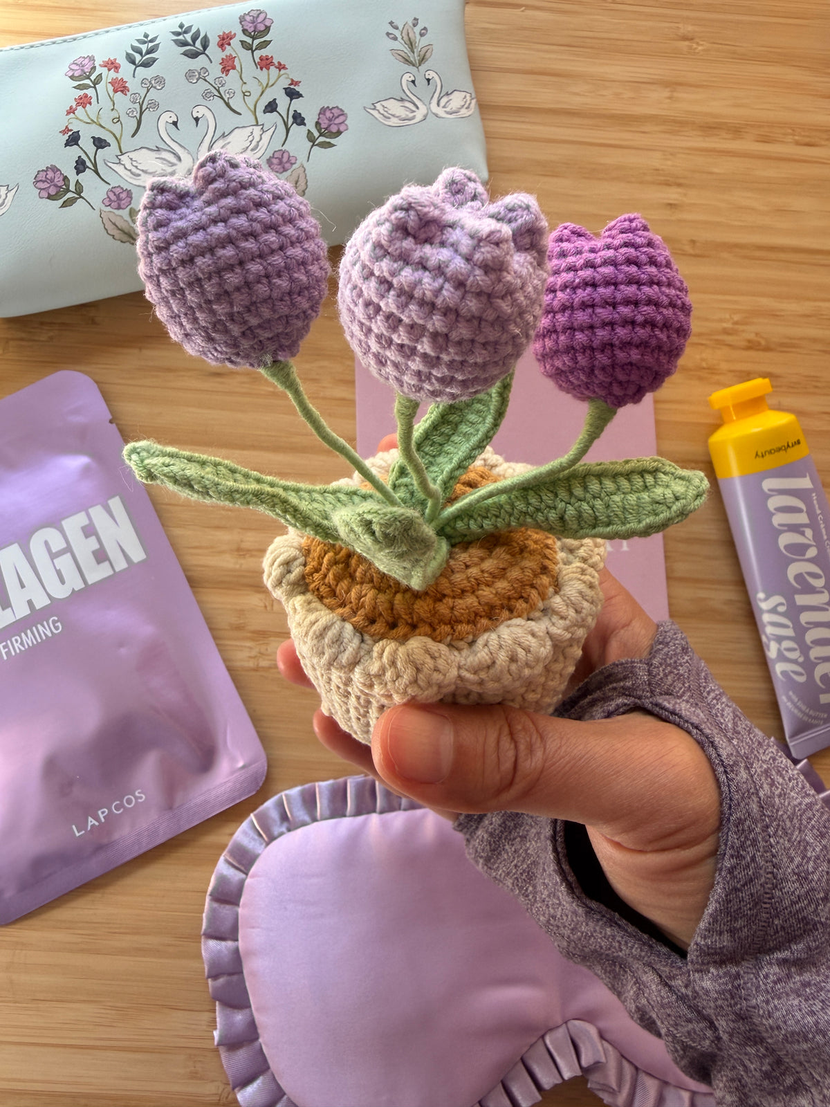 Swan Lake & Lavender Spa Birthday Gift Set