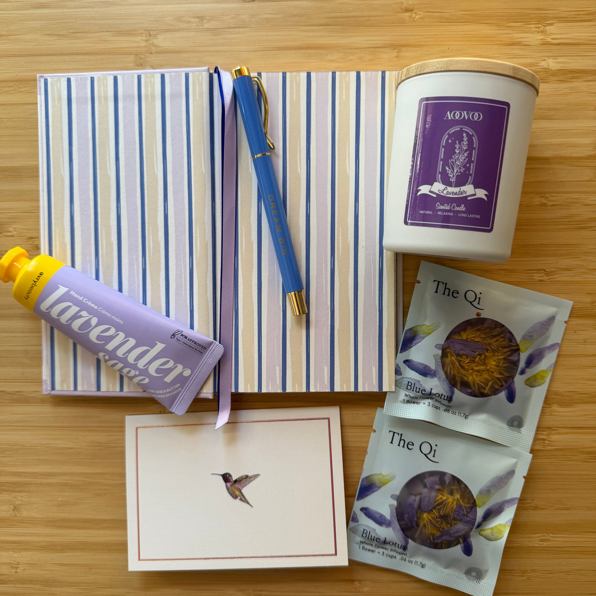 Mediterranean Muse | Journal, Candle & Relaxation Gift Set