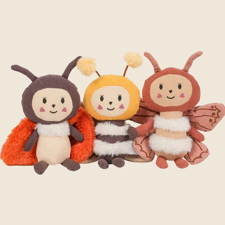 Handmade Plush Insect Friends