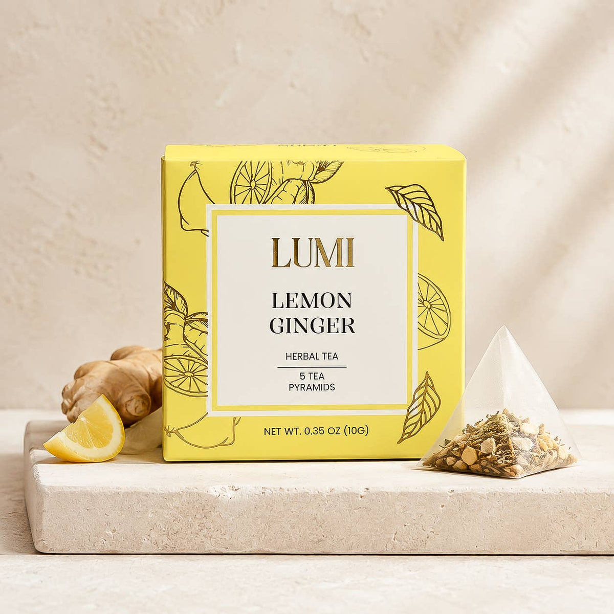 Lemon Ginger Herbal Tea