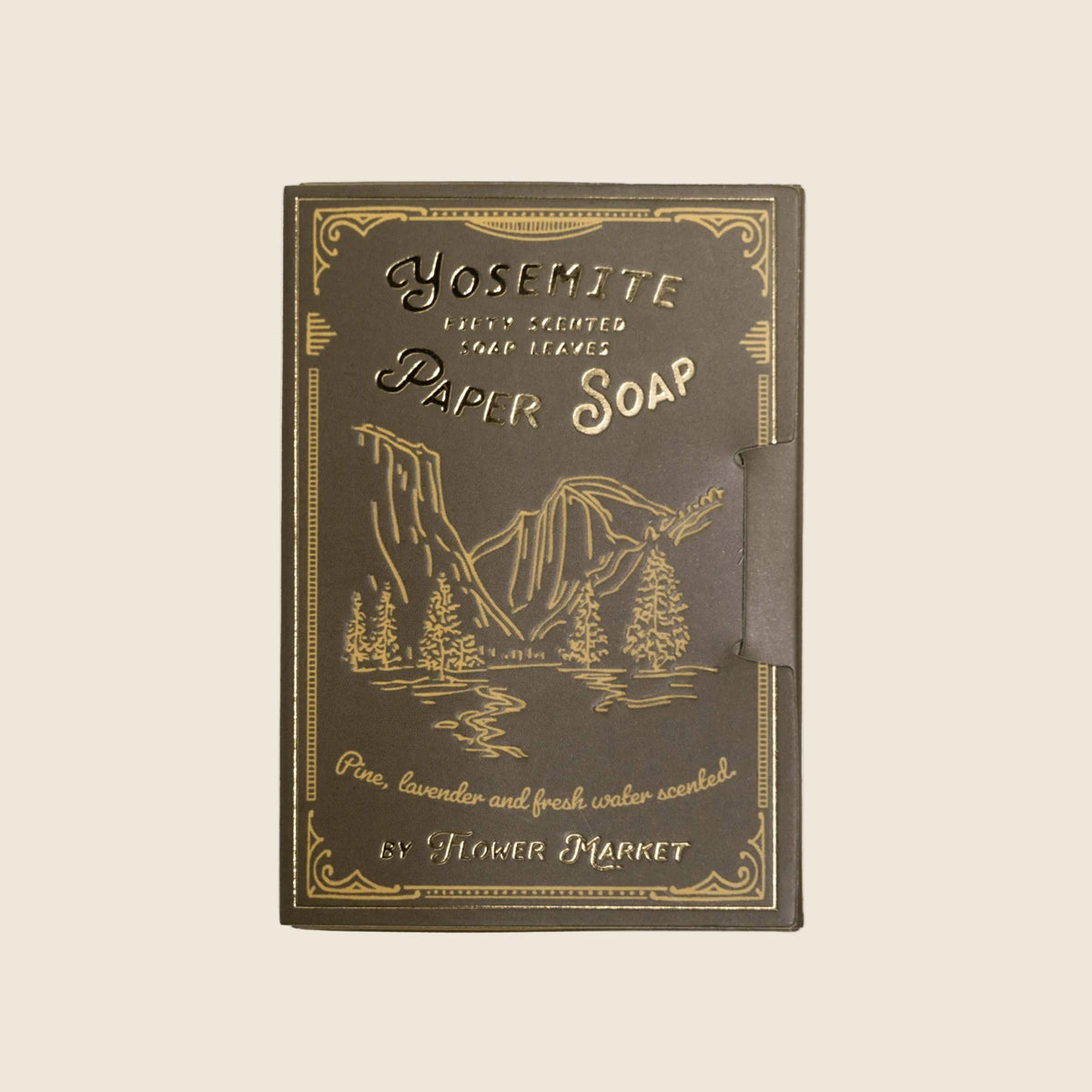 Paper Soap – Yosemite (Pine, Lavender, Fresh Water Scent)