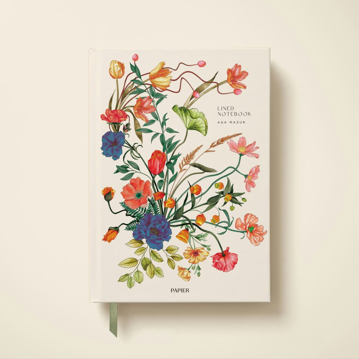 Wild Flowers Hardcover Journal